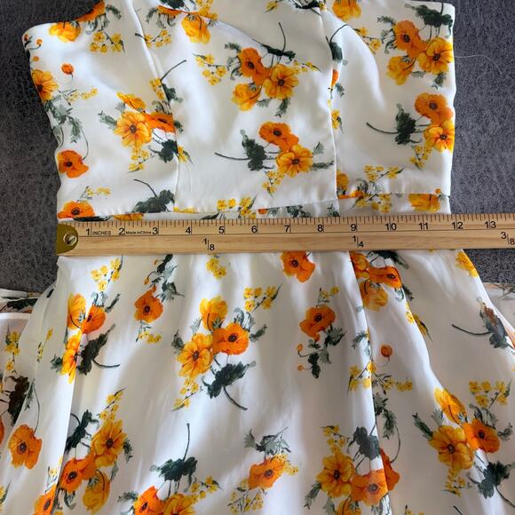 Sequin Hearts Floral Sleeveless Maxi Dress - Picture 2 of 7